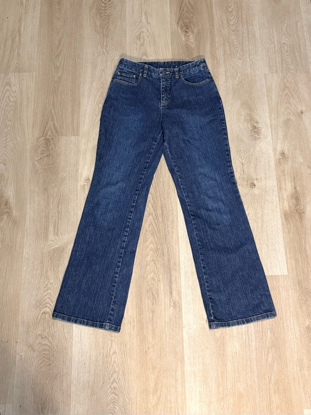 Vintage Talbots Bootcut Jeans Women’s Size 4 Dark Wash Denim 2000s Y2K